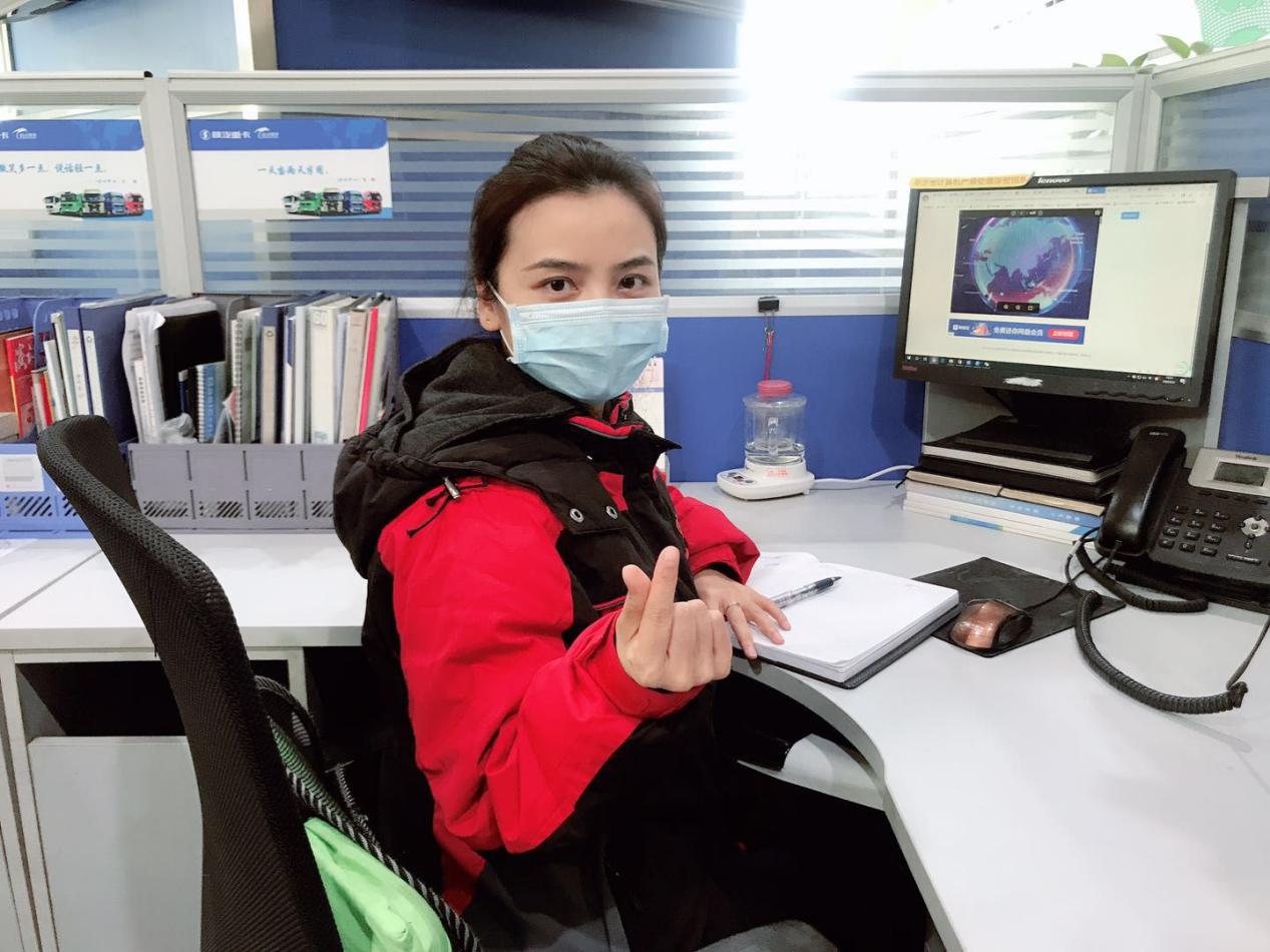 我们陕汽客服人——最美逆行者