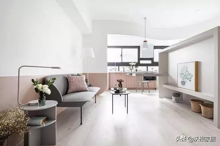 法式原木风家居案例,家居北欧风装修效果图