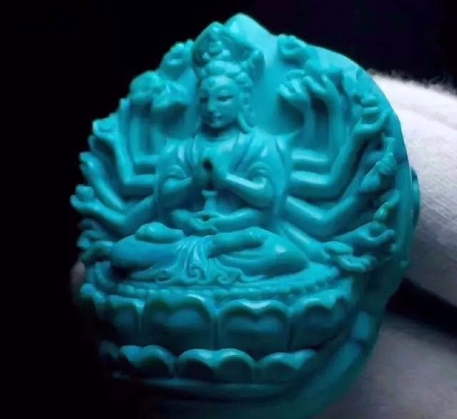 陕西绿松石比较湖北绿松石,云南绿松石与湖北绿松石