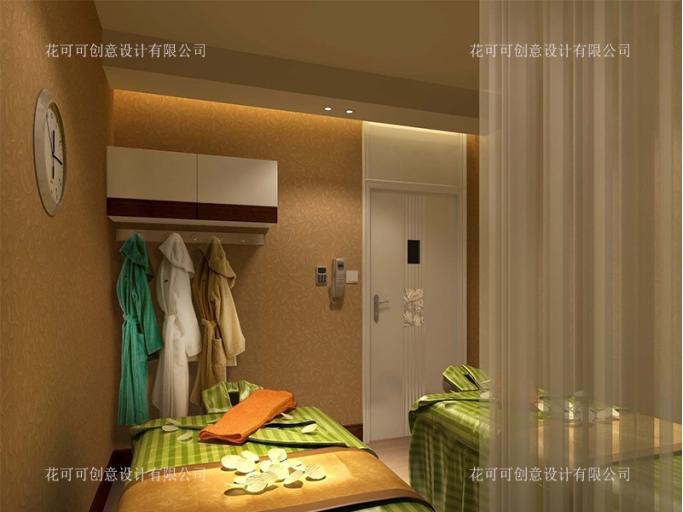 美容院装修空间设计,美容院屋顶软装设计