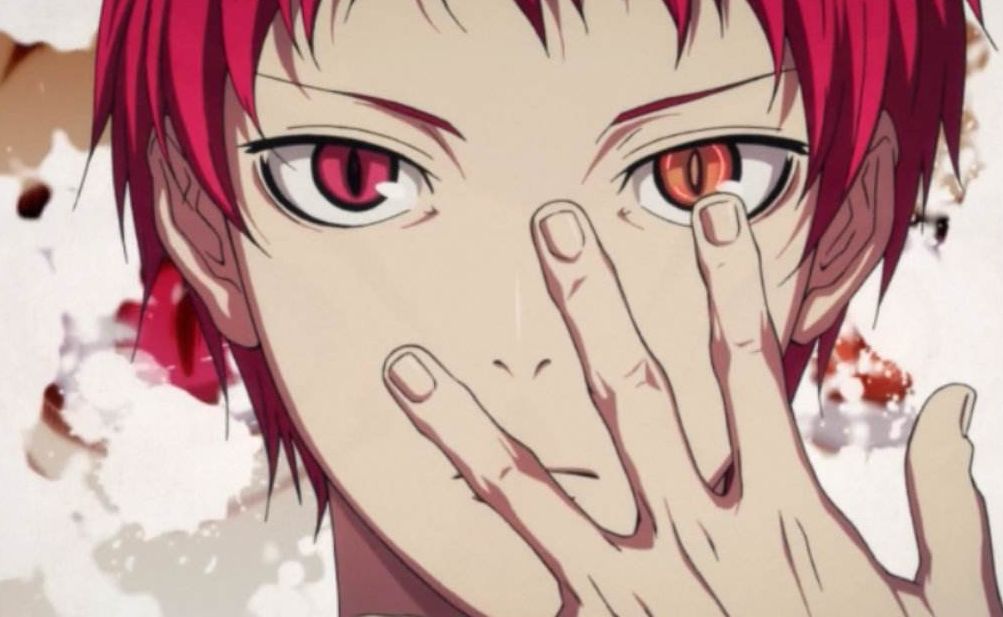 充满中二气息的异色瞳男子