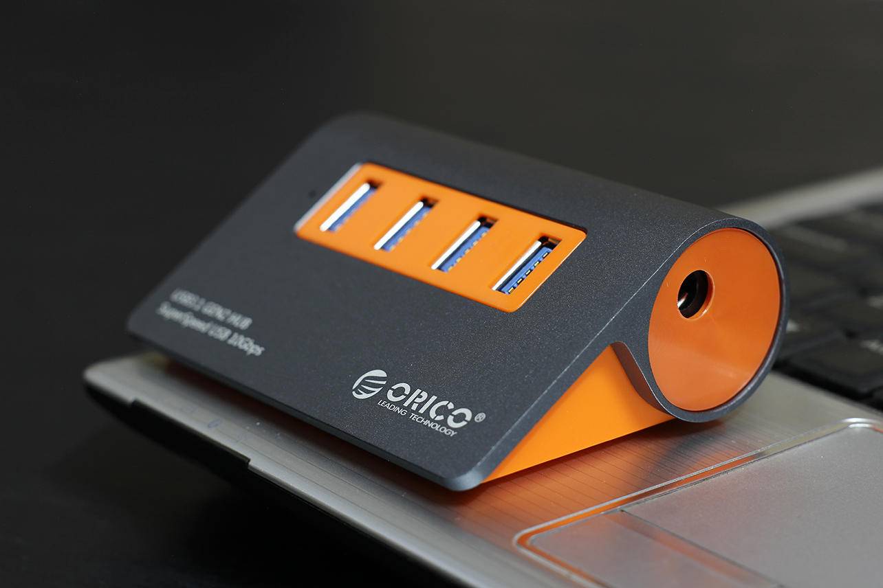 orico七口集线器,orico透明usb3.0集线器