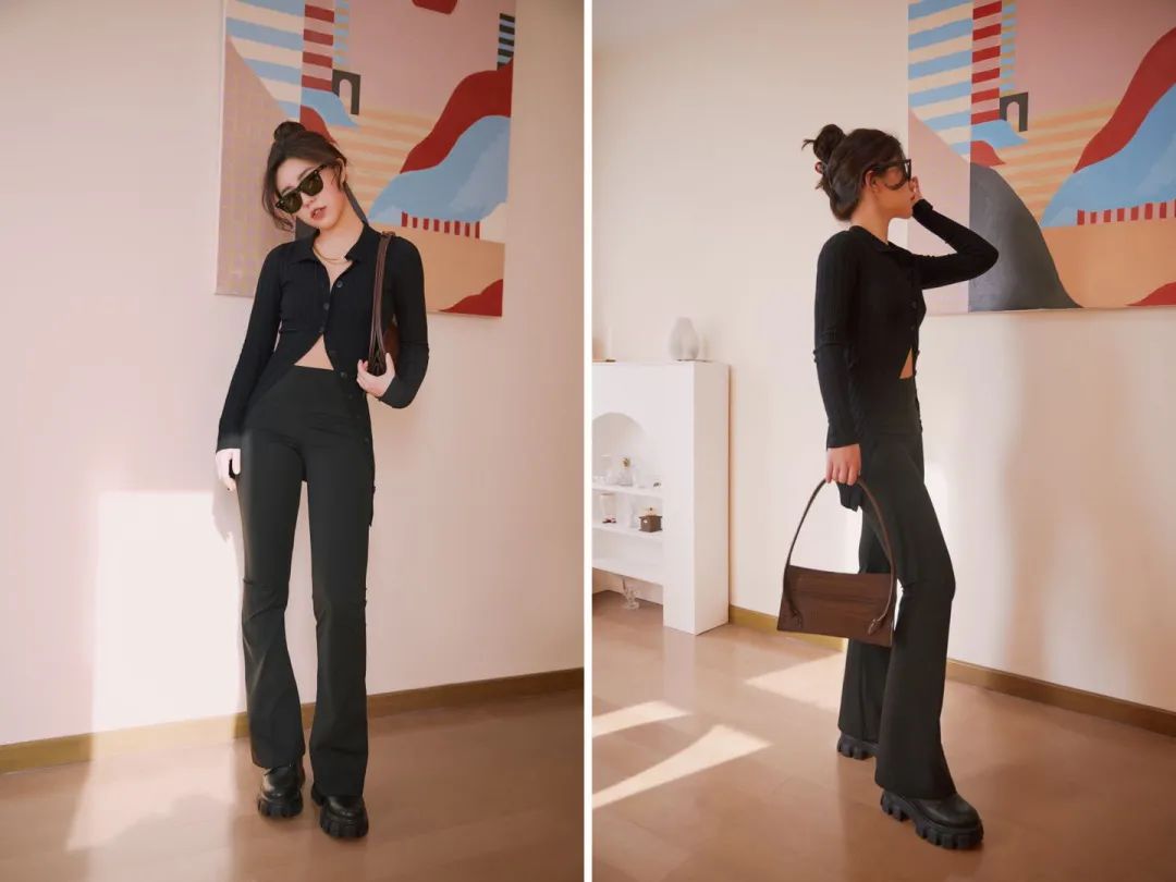 梨形身材胯大腿粗适合的裤子,梨形身材高腰裤子推荐秋冬季