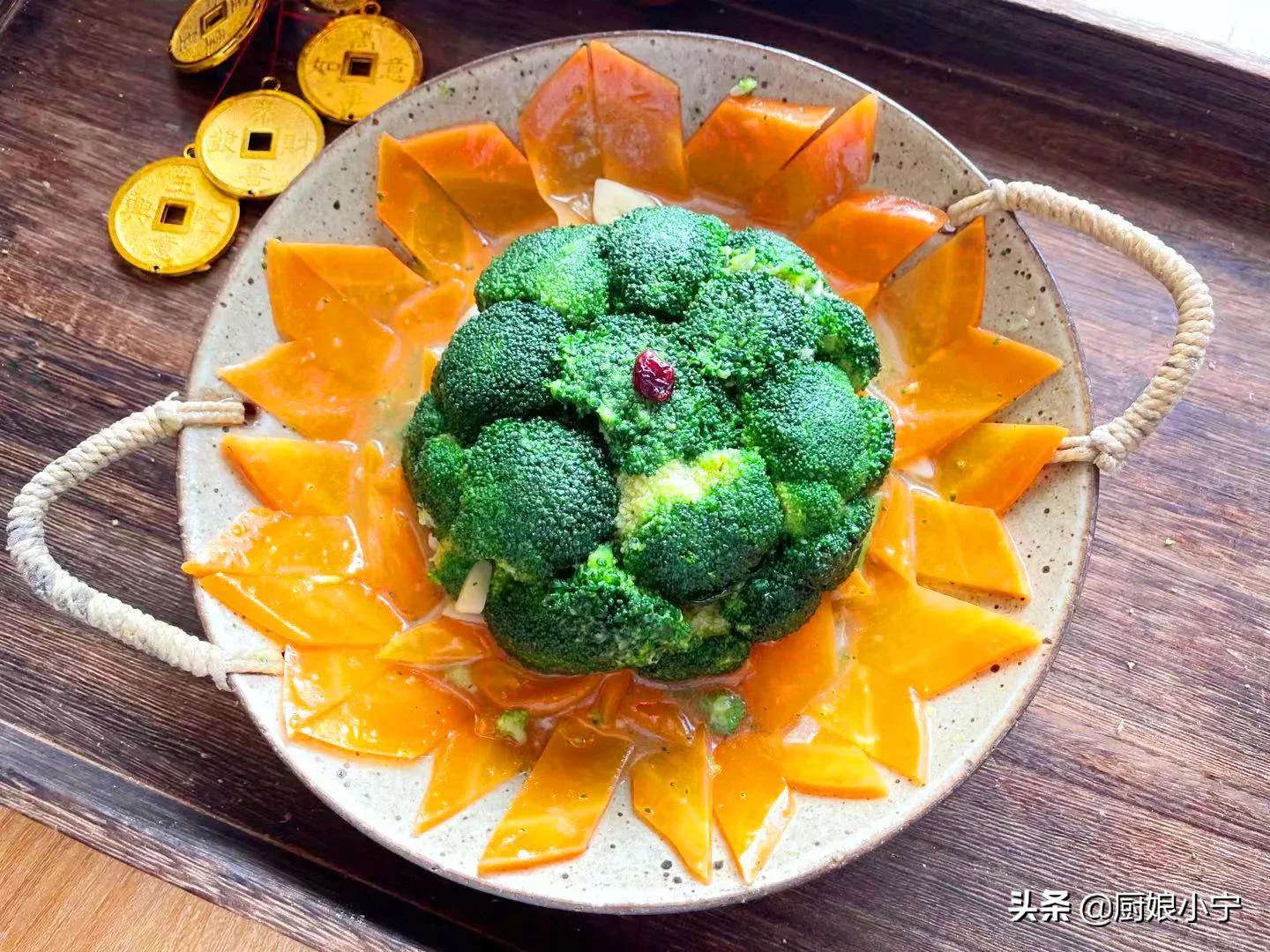 年夜饭西兰花招财,年夜饭西兰花鸿运当头