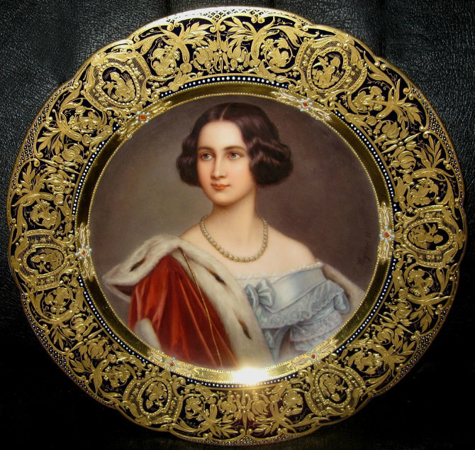 欧洲人物瓷板画,欧洲油画经典肖像画