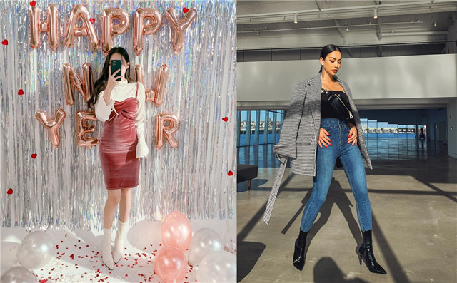 冬天靴子买白色好看还是黑色,冬天靴子女款2022款网红款