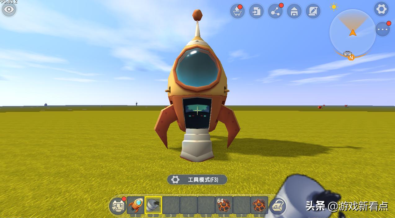 迷你世界巨型火箭,迷你世界火箭威力巨大