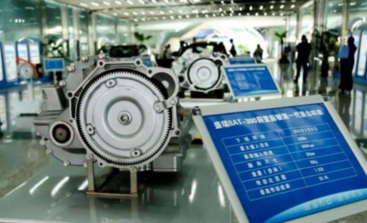 盛瑞第三代8速自动变速箱,盛瑞变速器