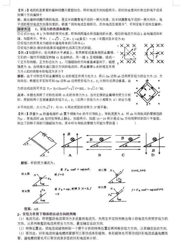 高中物理磁场大题教学视频,高中物理磁场题讲解视频