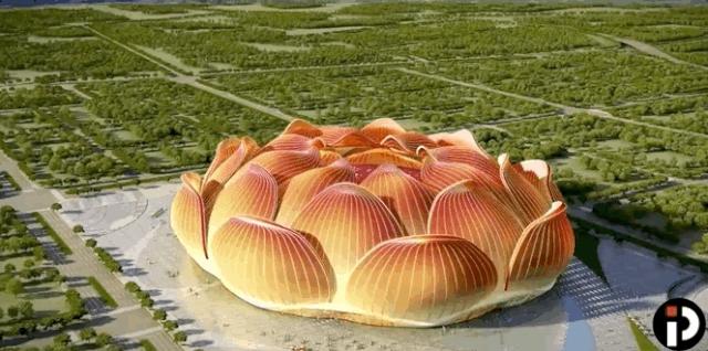 喷饭！观音有莲哪吒有家了，恒大足球场被戏称亿建莲！