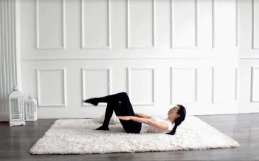 产后修复大肚腩假胯宽的运动,产后身材变样图片