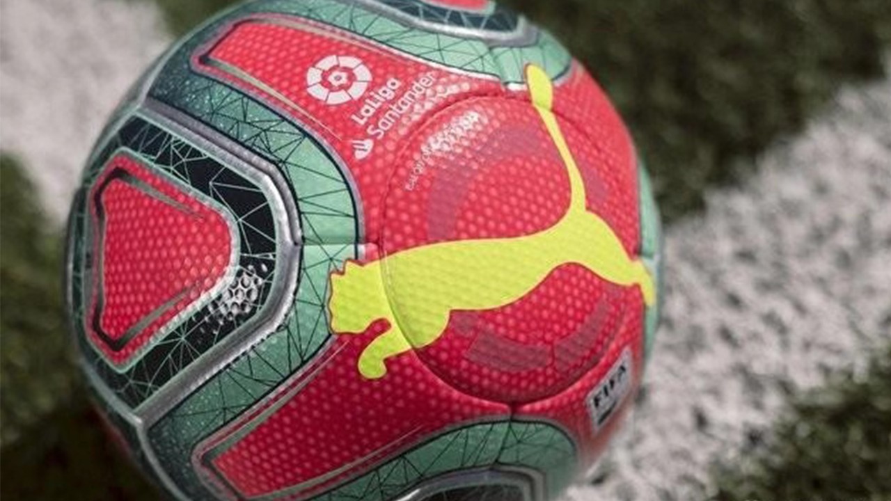 太少女心了吧！西甲官方公开冬季比赛用球，主色调是女球迷最爱