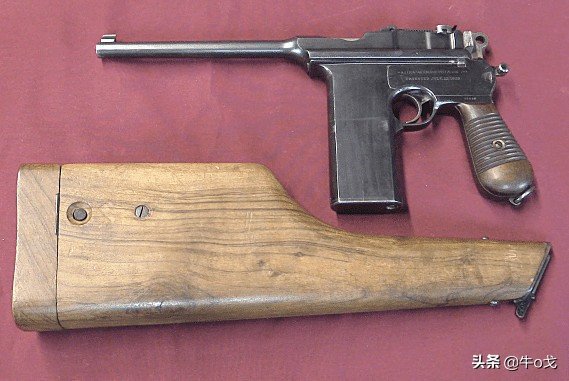 驳壳枪木质枪套玩具,驳壳枪和牛皮枪套的合体叫什么