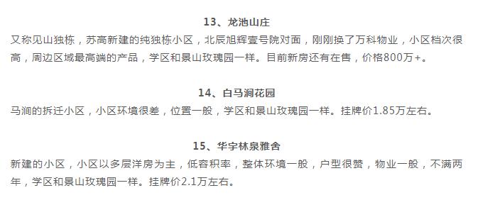 苏马荡附近房价,苏马荡各小区房价