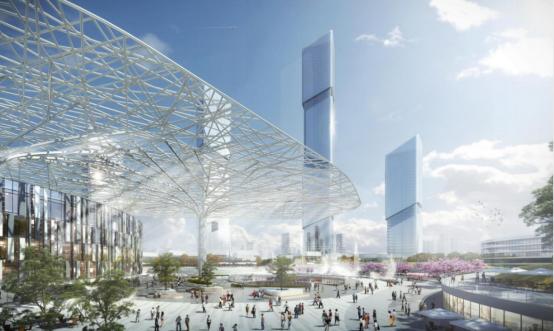 天府新区招商人字绿廊,天府新区人字绿廊规划图