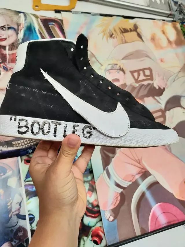 这些玩“土法定制”的弟弟们，把自己几千块的鞋画成了垃圾