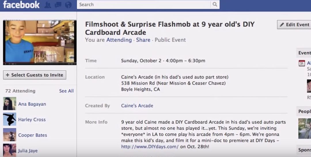 九岁的他用废纸箱建了个游乐场，结果全洛杉矶的人都来了……