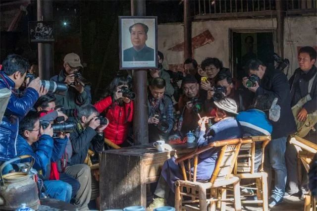 彭镇老茶馆背后的故事,彭镇老茶馆一条街