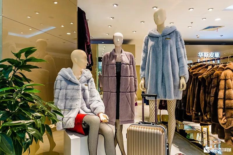 华斯裘皮城十周年,华斯皮草国庆新款