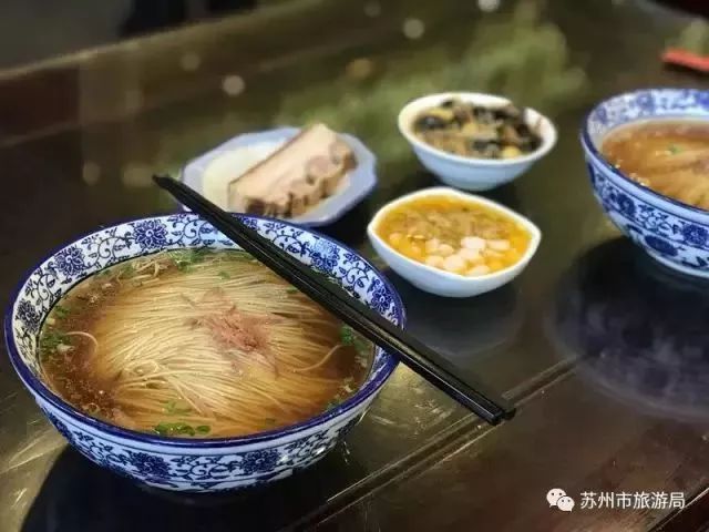 苏式面文化传承,苏式面条被列为非遗