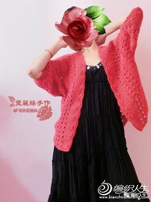 马海毛钩针衣服图片,马海毛衣服的简单花型