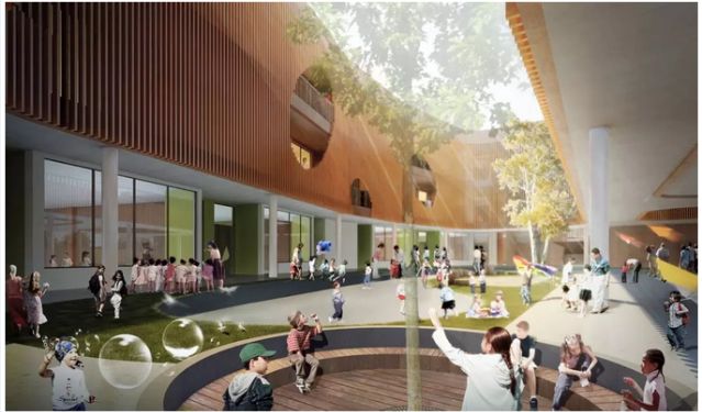 新川科技园第一座幼儿园,新川创新科技园学校规划