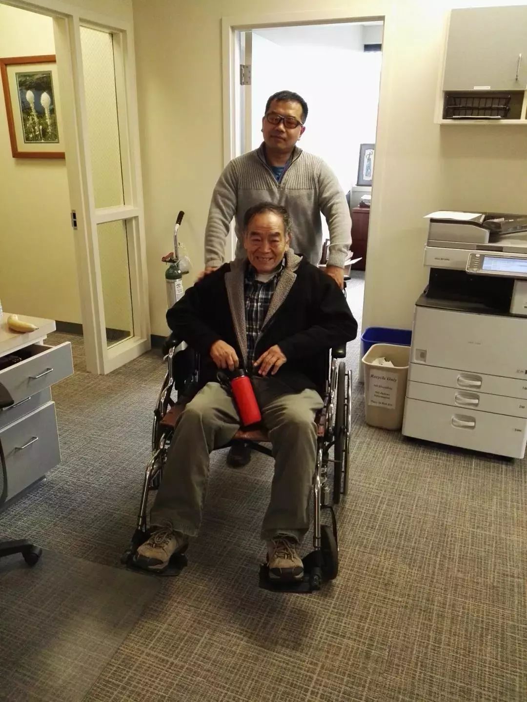 在美国治肺癌,左晖在美国治疗肺癌