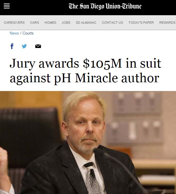 信了多年的“酸碱体质”竟然是假的？！美国创始人当庭承认是*局骗**……