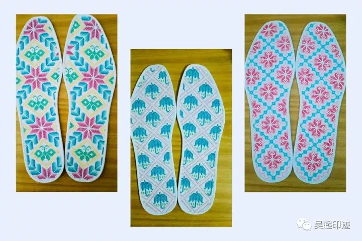 指尖上的刺绣鞋垫,一针一线纯手工刺绣鞋垫