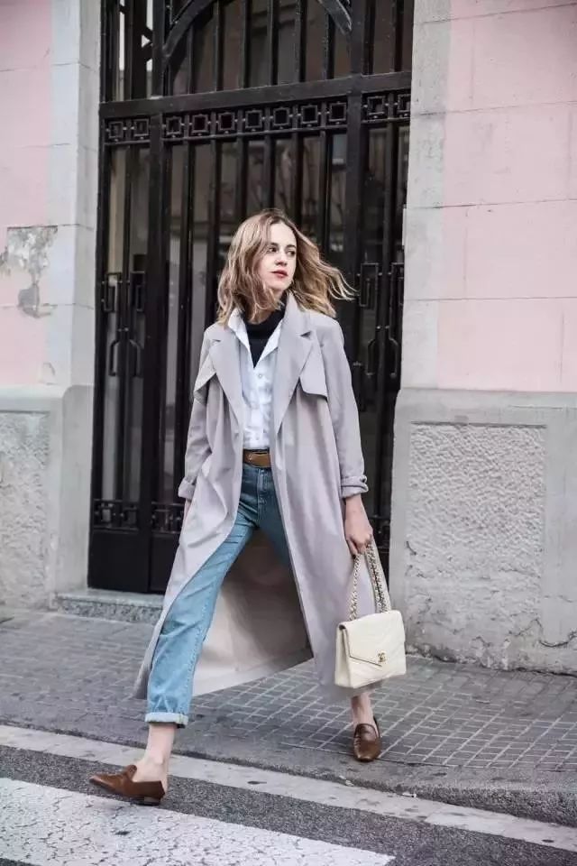 毛衣衬衫最温暖的叠穿套路,衬衫内穿外搭毛衣