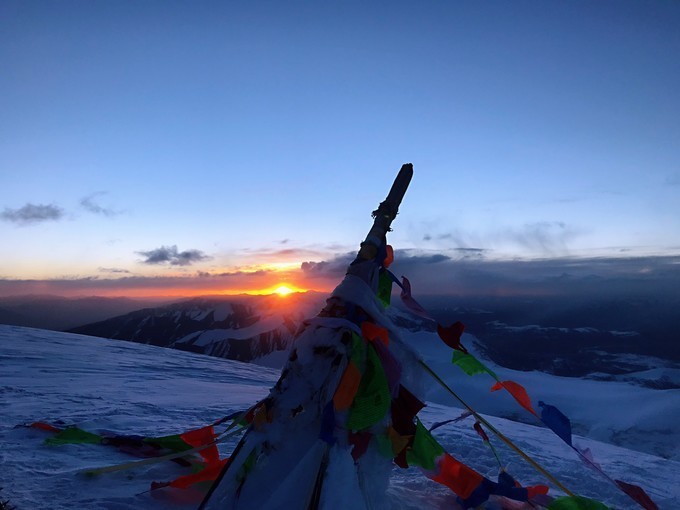 自助攀登玉珠峰,攀登玉珠峰攻略