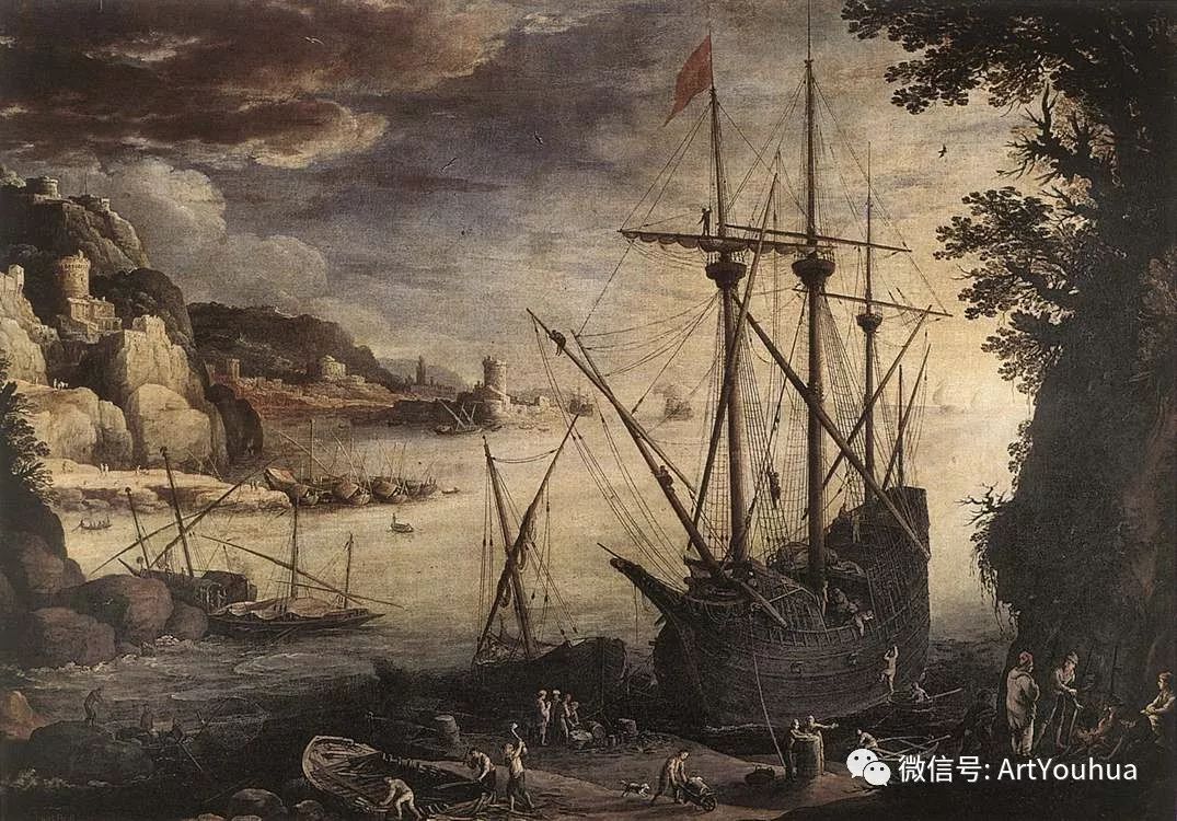 欧洲画家油画风景写生,奥地利画家油画风景作品欣赏