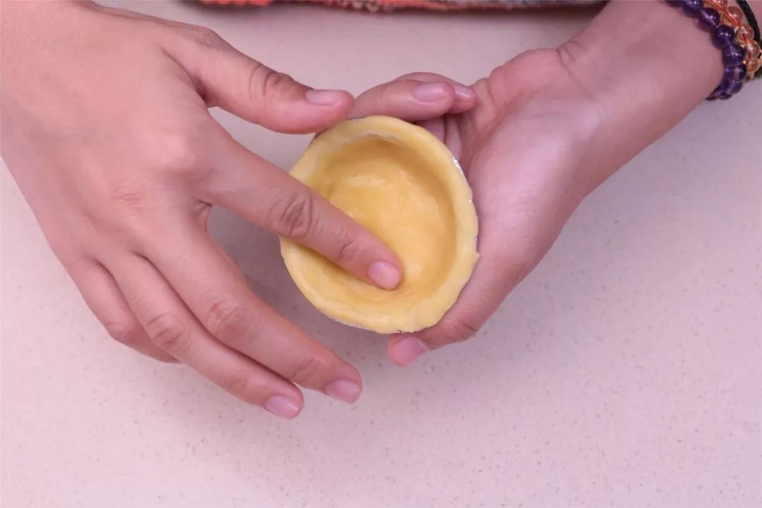 蛋挞挞皮,蛋挞自制挞皮无黄油