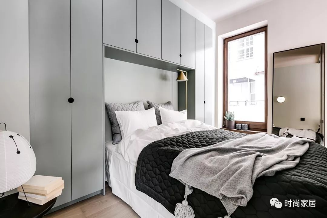 小面积卧室不足10平米怎么放床,7平米小卧室只放床设计