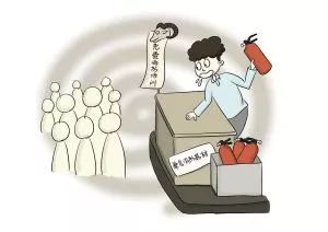 警惕冒充消防诈骗动画,警惕有人假冒消防员