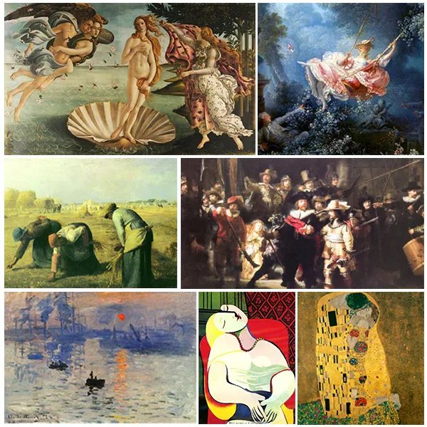 72幅名画读懂中国明代,读懂世界1000幅名画书