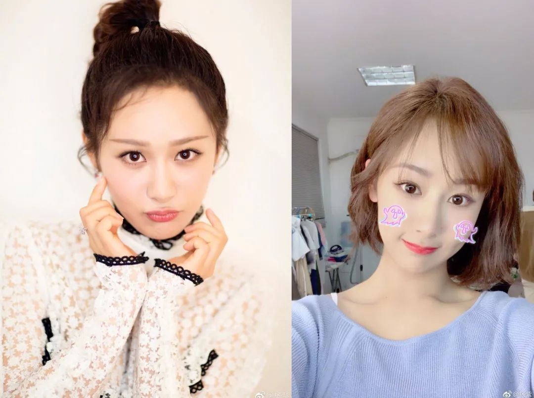 堪比整形的发型,堪比整容发型