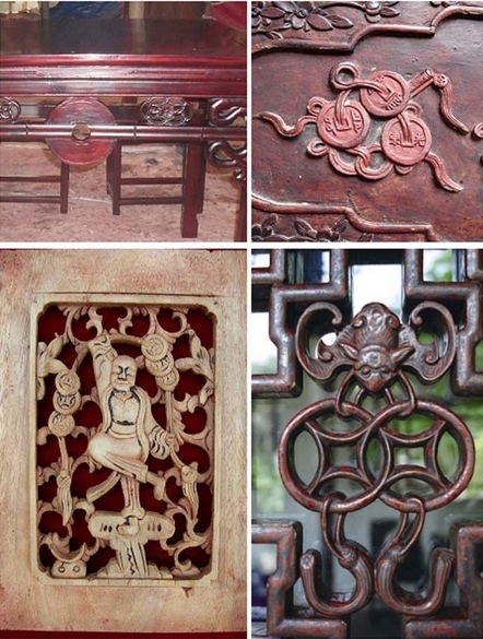 中国家具史图片,中国家具雕刻的各种各样花纹寓意