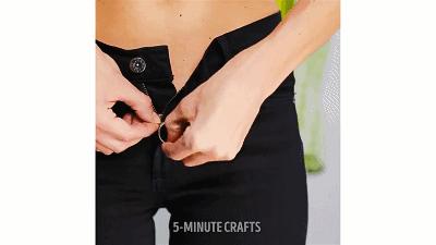 吸管修复拉链的方法,拉链坏了怎样用吸管维修