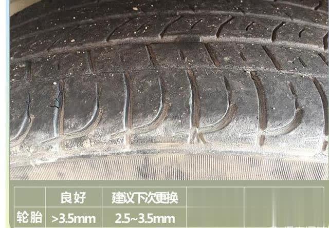 轮胎侧面裂纹到什么程度可以换,轮胎胎花好但是凹槽有裂纹正常吗