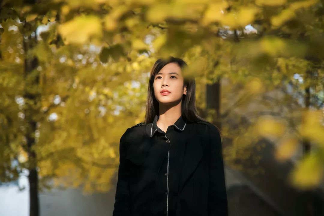 “妈，我在华师看了一场金黄色的雪！”