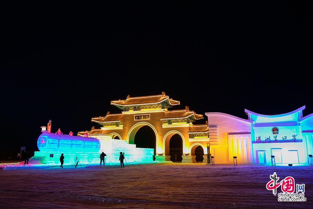 满洲里第20届冰雪节区域,满洲里中俄蒙冰雪节时间位置