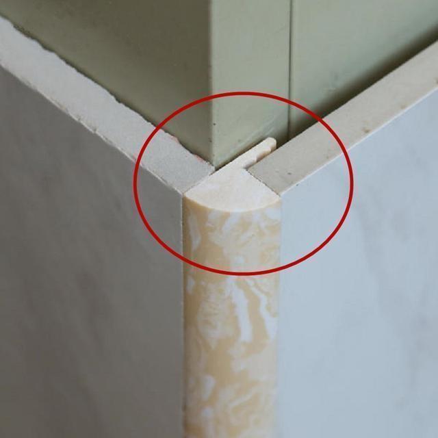 瓷砖阳角不倒角直接美缝,瓷砖阳角倒角效果图