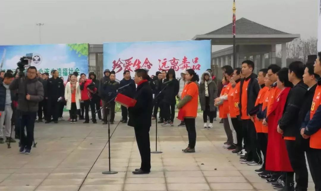 衡阳县千人长跑宣传禁毒,禁毒三年大会战衡阳