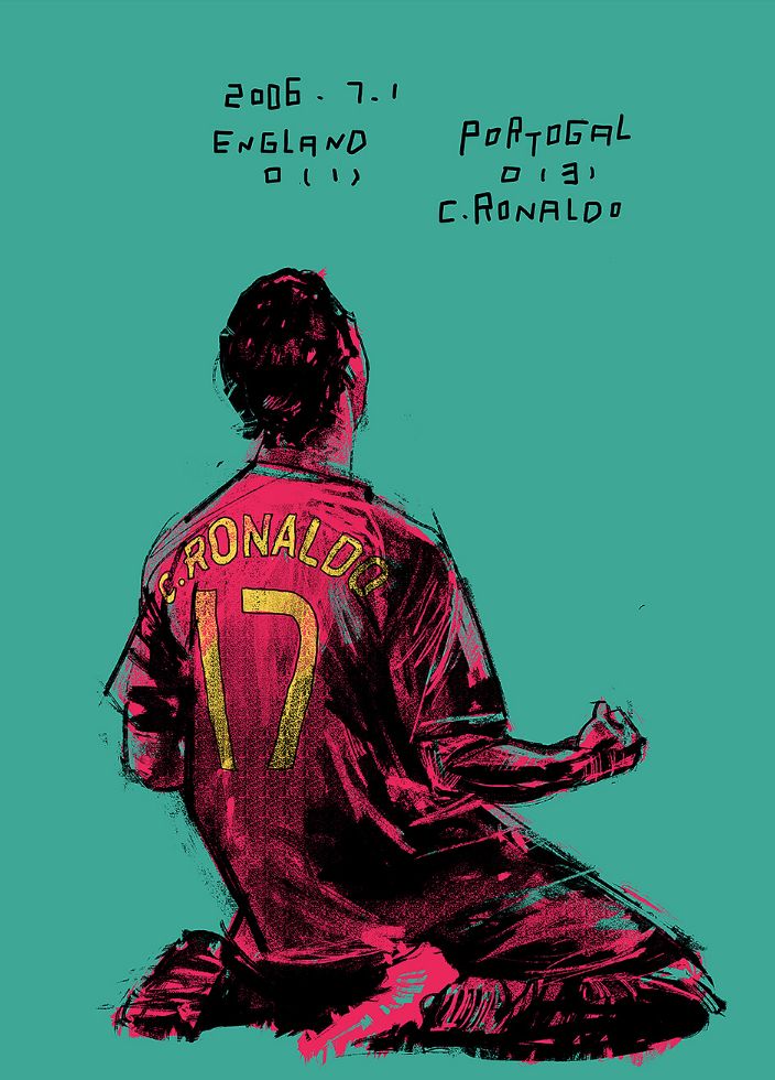 高清世界杯足球壁纸插画,超好看的足球壁纸快来收藏吧