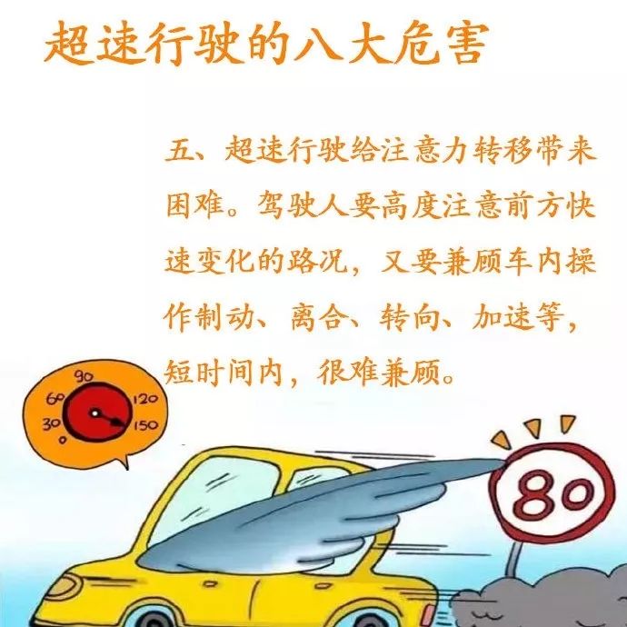超速行驶的危害不包括,科四驾驶汽车超速行驶有哪些危害