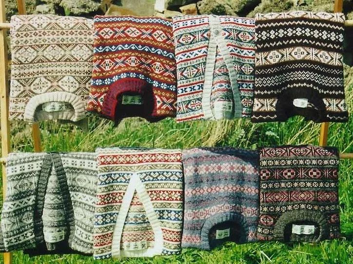 儿时的毛衣都是妈妈织的,回忆年轻时候织的毛衣