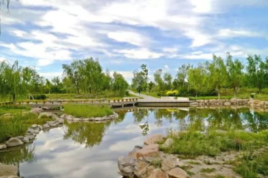 巴林左旗城市全景,巴林左旗市