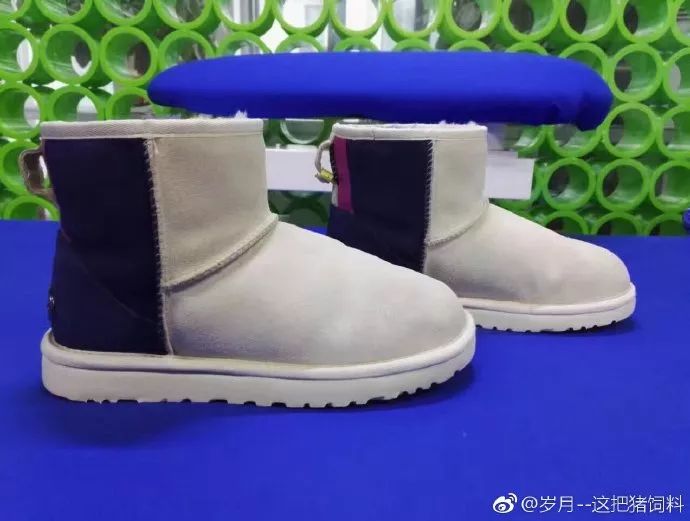 莫名想笑!白色雪地靴洗成黑鞋,店家:改色的钱我就不收了
