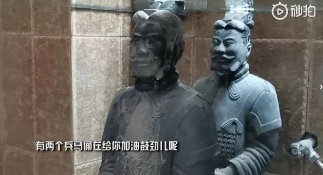 创意版兵马俑,奇葩兵马俑